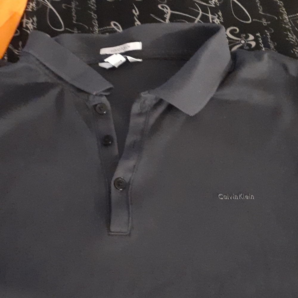 Navy blue Calvin Klein shirt